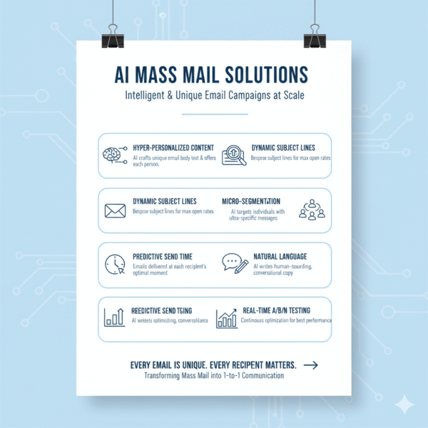 AI Mass Mail Solutions