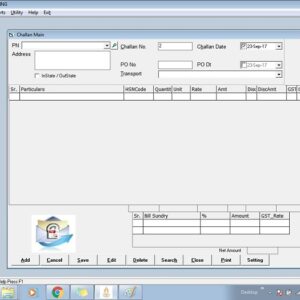 Challan Invoice Application