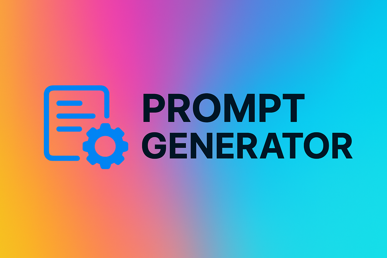 Prompt Generator Tool For App